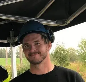 Mann med hatt